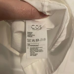 COS cap sleeve blouse